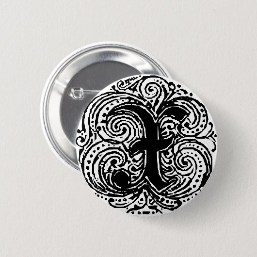 Monarchie "X" Button (Vorne & Hinten)