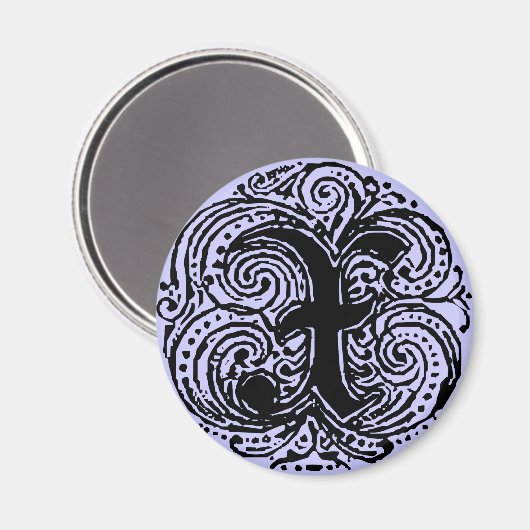 Monarchie "X" Magnet (Vorderseite/Rückseite)