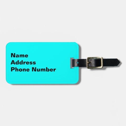 Monarchie "Z" Gepäckanhänger (Vorderseite horizontal)