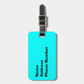 Monarchie "Z" Gepäckanhänger (Vorderseite vertikal)