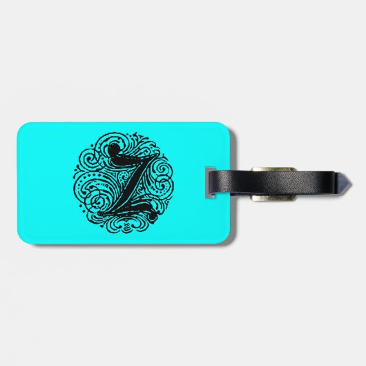 Monarchie "Z" Gepäckanhänger (Rückseite horizontal)