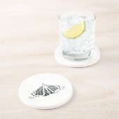 Monarchische Kontur Getränkeuntersetzer (Seite)