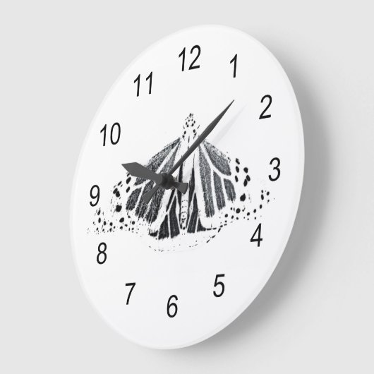 Monarchische Kontur Große Wanduhr (Winkel)