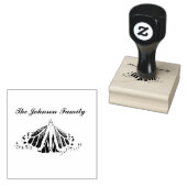 Monarchische Kontur Gummistempel (Stempel)