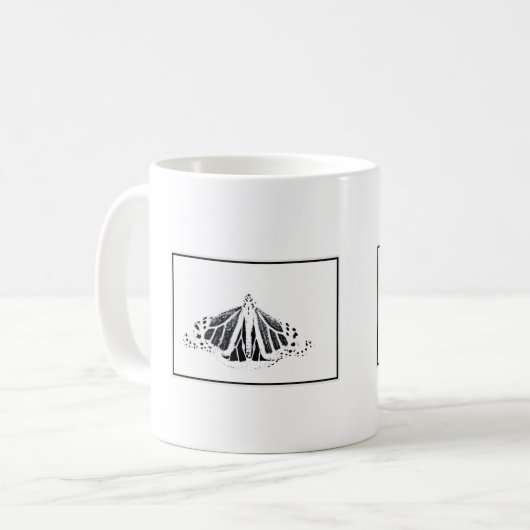 Monarchische Kontur Kaffeetasse (Vorderseite Links)
