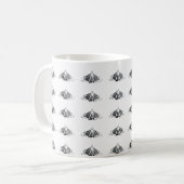 Monarchische Kontur Kaffeetasse (Vorderseite Links)