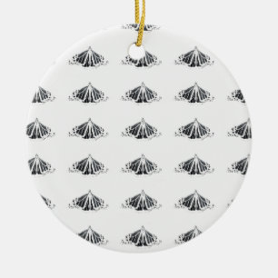 Monarchische Kontur Keramik Ornament