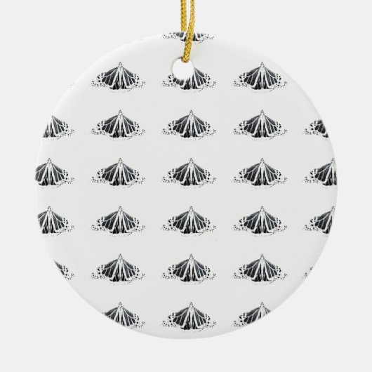 Monarchische Kontur Keramik Ornament (Vorne)