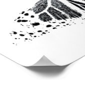 Monarchische Kontur Poster (Ecke)