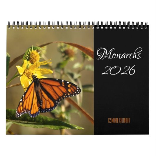Monarchkalender 2026 kalender (Titelbild)