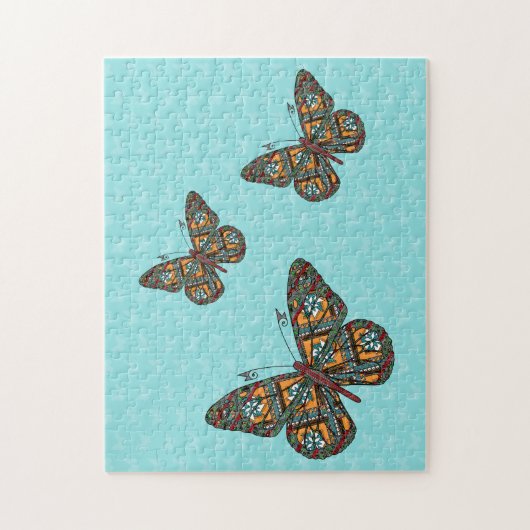 Monarchpuzzle Puzzle (Vertikal)