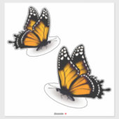 Monarchs Auto Decal Aufkleber (Blatt)