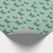 Monarchschleifpapier Geschenkpapier (Ecke)