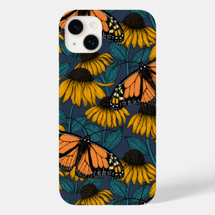 Monarchschmetterling auf gelben Konfektoren Case-Mate iPhone 14 Plus Hülle