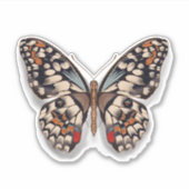 Monarchschmetterling Aufkleber (Vorderseite)