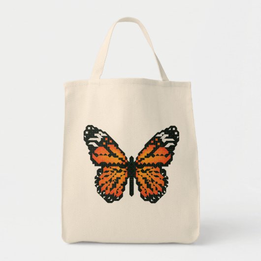 Monarchschmetterling aus Polygon Tragetasche (Vorne)