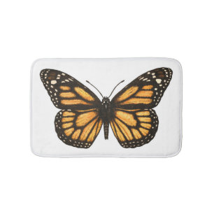 Monarchschmetterling Badematte