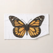 Monarchschmetterling Badhandtuch Set (Handtuch)