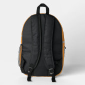 Monarchschmetterling Bedruckter Rucksack (Rückseite)