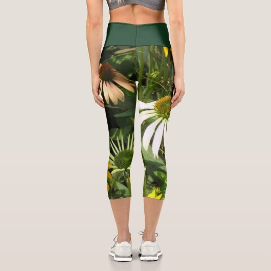 Monarchschmetterling Capri Leggings (Rückseite)