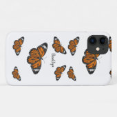 Monarchschmetterling-Cartoon Case-Mate iPhone Hülle (Rückseite (Horizontal))