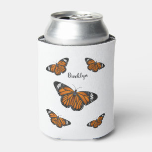 Monarchschmetterling-Cartoon Dosenkühler