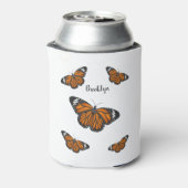 Monarchschmetterling-Cartoon Dosenkühler (Kanne Rückseite)