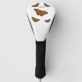 Monarchschmetterling-Cartoon Golf Headcover (Vorderseite)