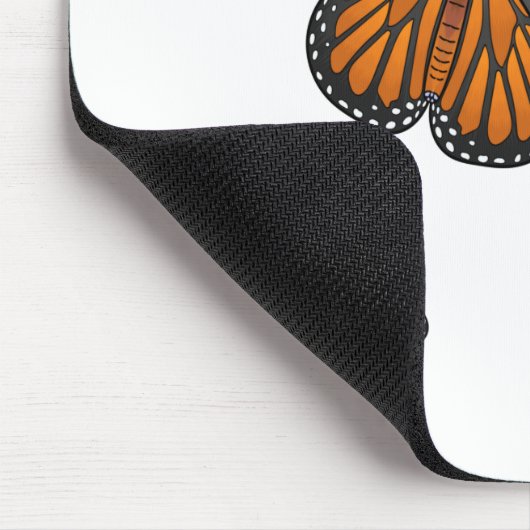 Monarchschmetterling-Cartoon Mousepad (Ecke)