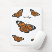 Monarchschmetterling-Cartoon Mousepad (Mit Mouse)