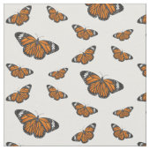Monarchschmetterling-Cartoon Stoff (Nahaufnahme)
