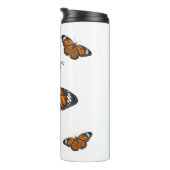 Monarchschmetterling-Cartoon Thermosbecher (Nach rechts gedreht)