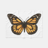 Monarchschmetterling Fleecedecke (Vorderseite (Horizontal))