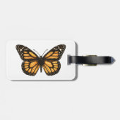 Monarchschmetterling Gepäckanhänger (Rückseite horizontal)
