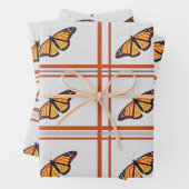 Monarchschmetterling Geschenkpapier Set (Beispiel)