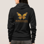 Monarchschmetterling Hoodie (Rückseite)