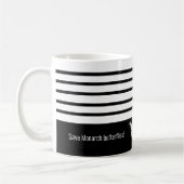 Monarchschmetterling Kaffeetasse (Links)