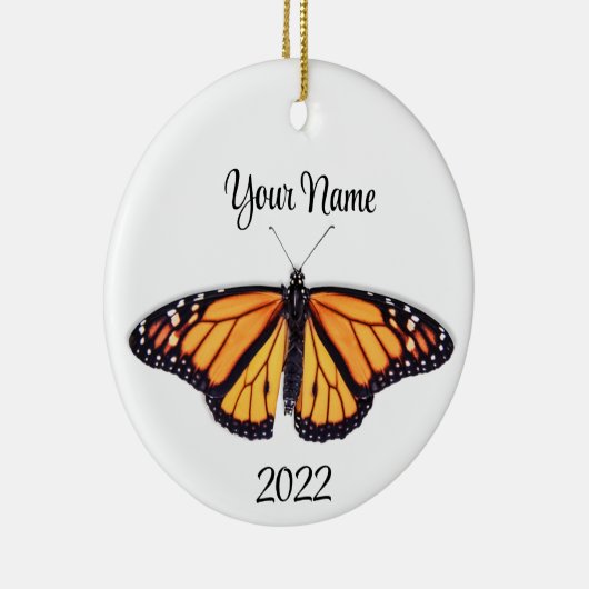 Monarchschmetterling Keramik Ornament (Rechts)