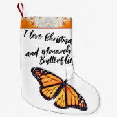 Monarchschmetterling Kleiner Weihnachtsstrumpf (Vorderseite)