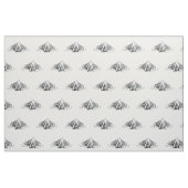 Monarchschmetterling-Kontur Stoff (Fat Quarter (45,7 x 55,9 cm))
