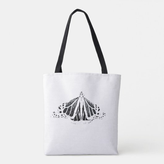 Monarchschmetterling-Kontur Tasche (Rückseite)