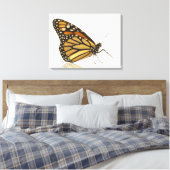Monarchschmetterling Leinwanddruck (Insitu (Schlafzimmer))