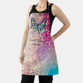 Monarchschmetterling Life Coach holografische Trop Schürze (InSitu)