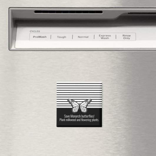 Monarchschmetterling Magnet (In Situ (Geschirrspüler))