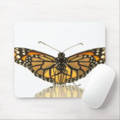 Monarchschmetterling mit ausgebreiteten Flügeln Mousepad (Mit Mouse)