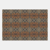 Monarchschmetterling, Nah nach Wiederholungsmuster Geschenkpapier Set (Vorderseite 2)