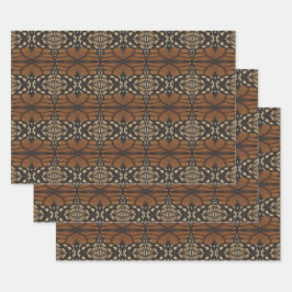 Monarchschmetterling, Nah nach Wiederholungsmuster Geschenkpapier Set