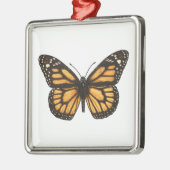 Monarchschmetterling Ornament Aus Metall (Links)