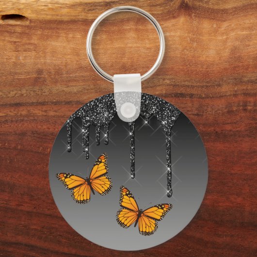 Monarchschmetterling Schlüsselanhänger (Vorderseite)