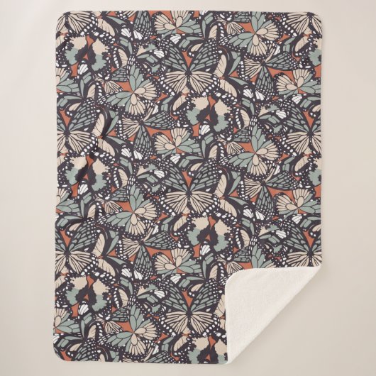 Monarchschmetterling Sherpadecke (Vorderseite)